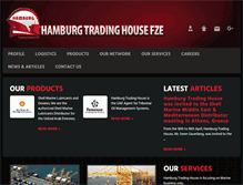 Tablet Screenshot of hamburgtradinghouse.com